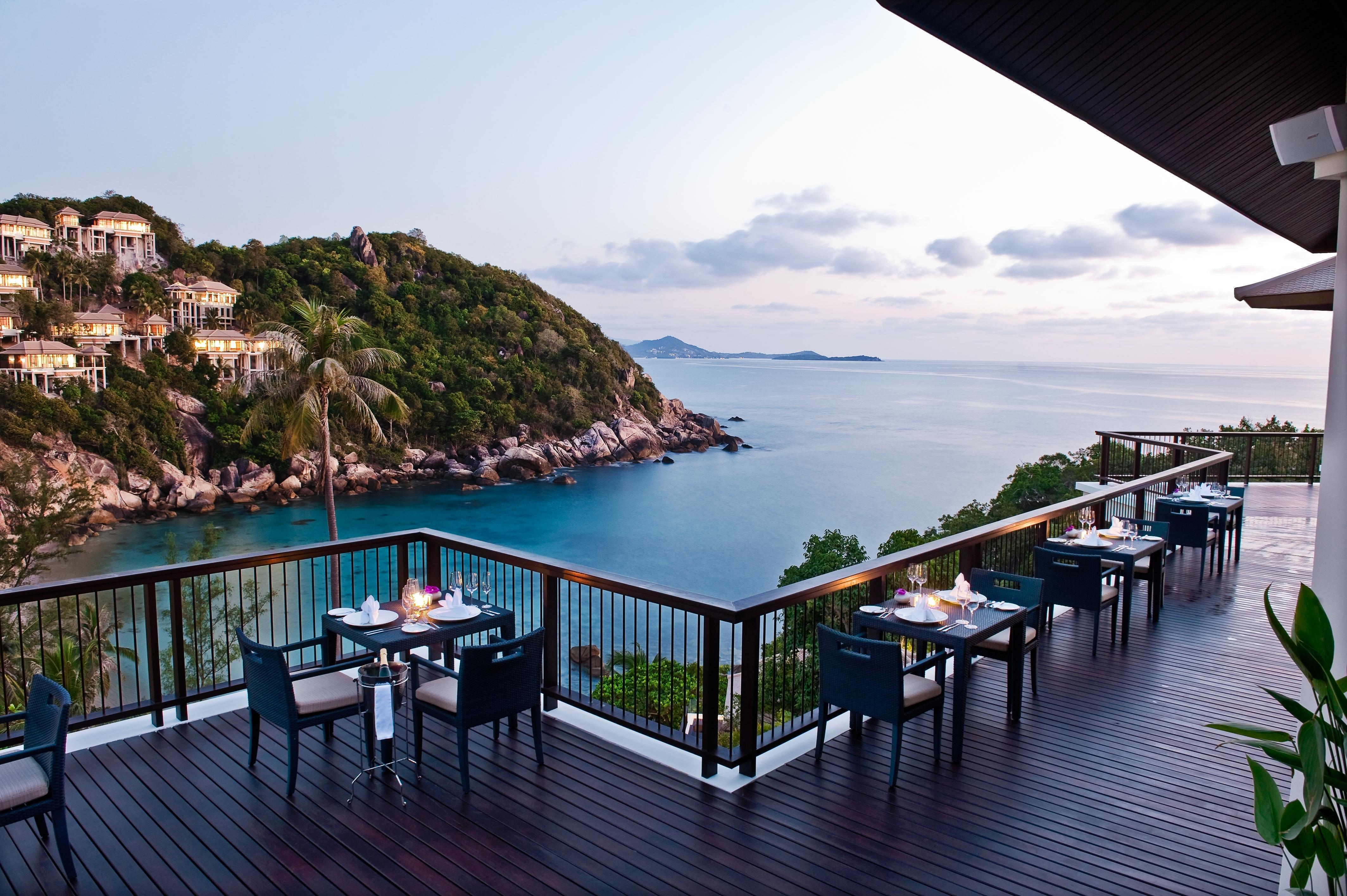 Banyan Tree Samui Hotel Lamaj-part Étterem fotó